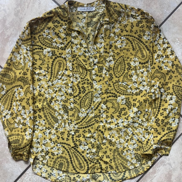 Abercrombie & Fitch Floral Print Long Sleeve Blouse – Size M - Picture 4 of 7